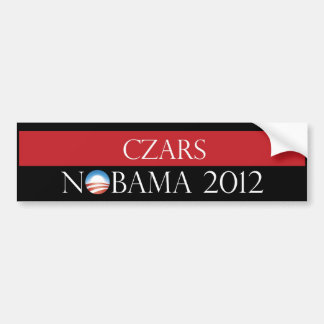 Adesivo Para Carro Czars Nobama 2012