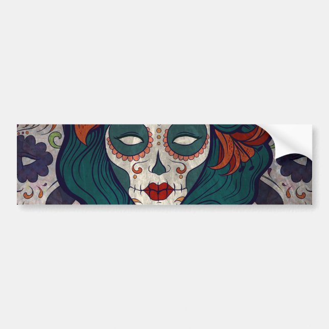 Adesivo Para Carro Damas de Caveira (Frente)