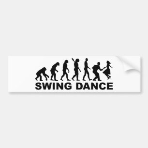 Adesivo Para Carro Dança do balanço da evolução