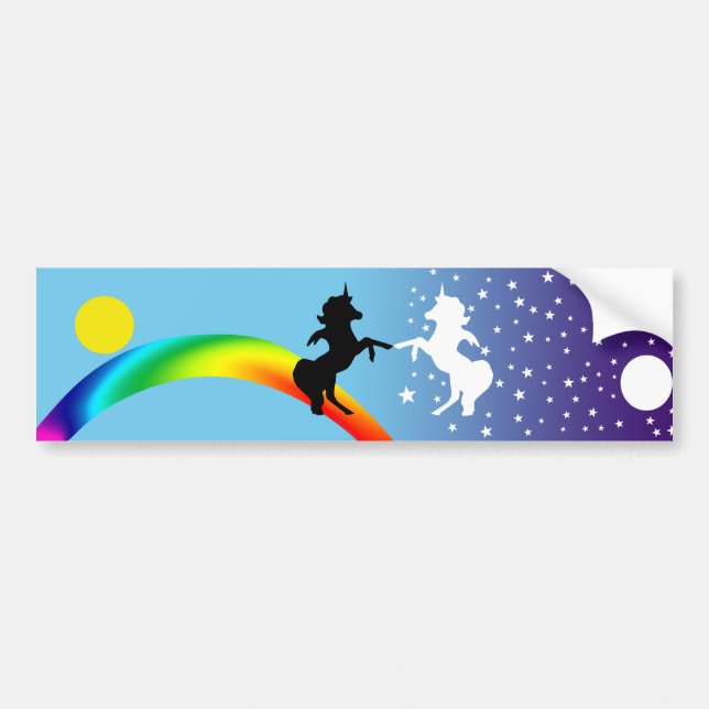 Adesivo Para Carro Dança dos unicórnios (Frente)