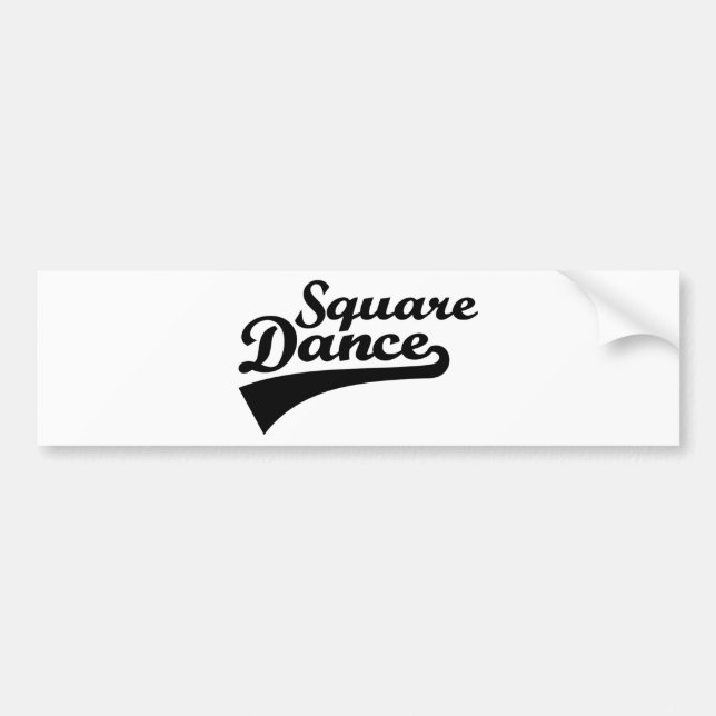 Adesivo Para Carro Dança quadrada (Frente)