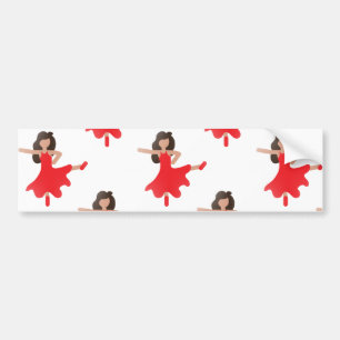 Adesivo Para Carro dançarina emoji