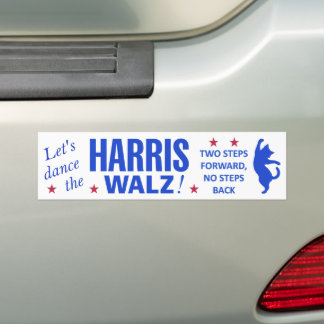 Adesivo Para Carro Dance o Harris Walz Bumper Sticker
