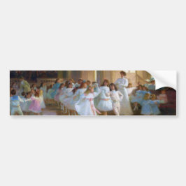 Adesivo Para Carro Dance Show (Classe de Balé para Jovens Dançarinos)
