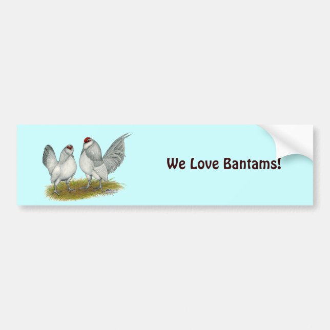 Adesivo Para Carro D'Anvers Self Blue Bantams (Frente)