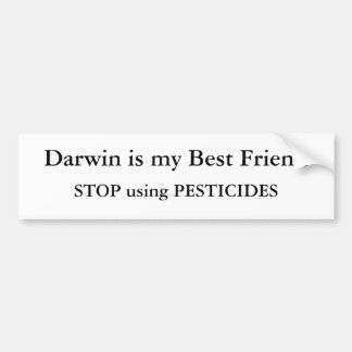 Adesivo Para Carro Darwin é meu melhor amigo, PARADA usando