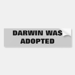 Adesivo Para Carro Darwin foi adotado