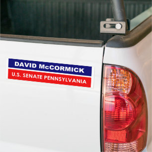 Adesivo Para Carro David McCormick Senado Americano Pensilvânia 2022