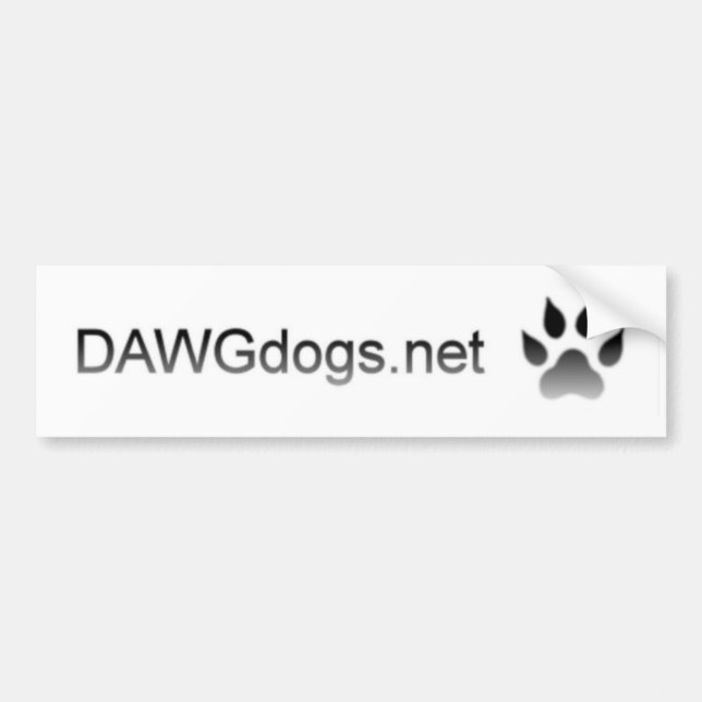 Adesivo Para Carro DAWGdogs.net (Frente)