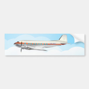 ADESIVO PARA CARRO DC-3