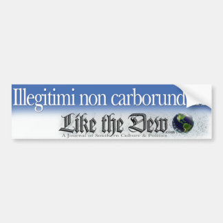 Adesivo Para Carro De Illegitimi autocolante no vidro traseiro do