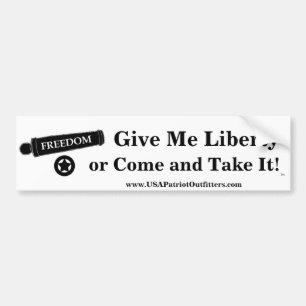 Adesivo Para Carro Dê-me a liberdade 1,1