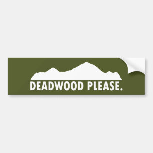 Adesivo Para Carro Deadwood South Dakota, por favor