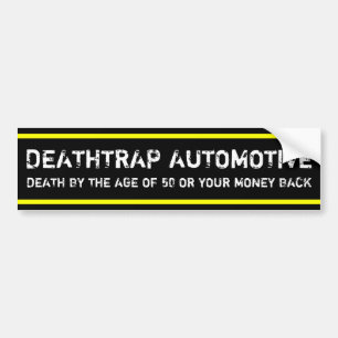 ADESIVO PARA CARRO DEATHTRAP AUTOMOTRIZ