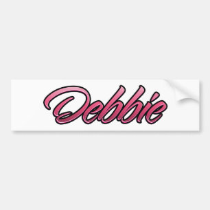 Adesivo Para Carro Debbie - Autocolante rosa