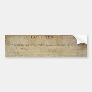 Adesivo Para Carro Declaração de independência original