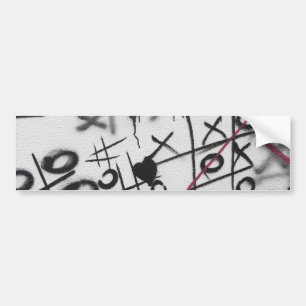 Adesivo Para Carro Dedo do pé de Tic Tac dos grafites