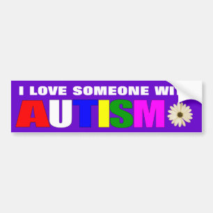 Adesivo Para Carro defesa do autismo fofo