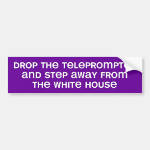 Adesivo Para Carro deixe cair o teleprompter