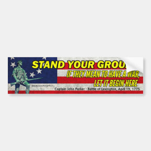 Adesivo Para Carro Deixe Começar Aqui, Bumper Sticker