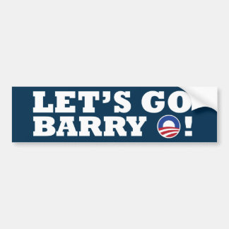 Adesivo Para Carro Deixe-nos ir Barry O! Obama