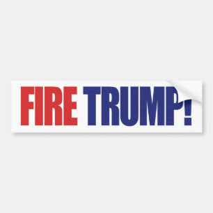 Adesivo Para Carro Demita Trump! - Impeça o Presidente Trump