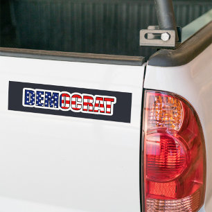Adesivo Para Carro Democrata