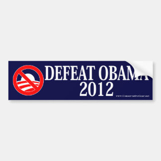 Adesivo Para Carro Derrota Obama 2012
