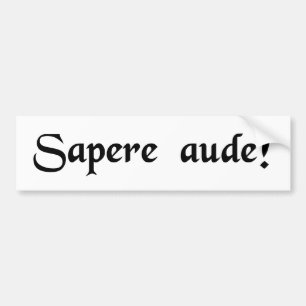 Adesivo Para Carro Desafio a ser sábio!