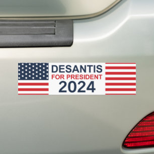 Adesivo Para Carro DeSantis Para O Presidente 2024