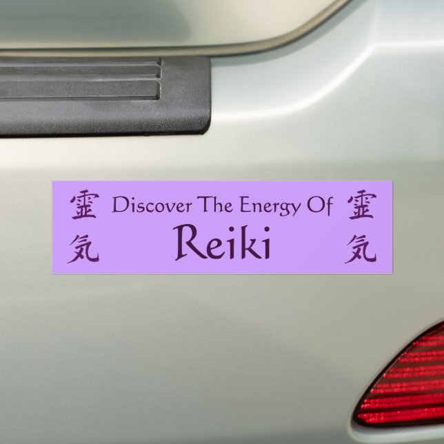 Adesivo Para Carro Descubra o símbolo Energia de Reiki (No carro)