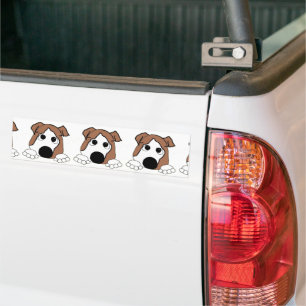 Adesivo Para Carro desenho animado vermelho e branco