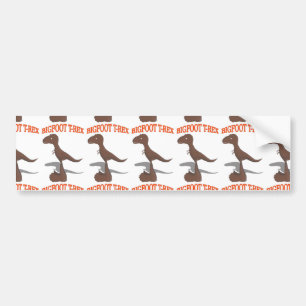 Adesivo Para Carro Desenho T-Rex de Pé Grande