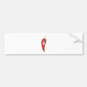 Adesivo Para Carro Desenhos animados da camisa de Red Hot Chili