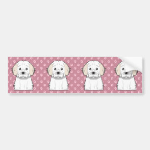 Adesivo Para Carro Desenhos animados de Cavachon