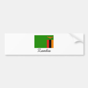 Adesivo Para Carro Design da bandeira da Zâmbia