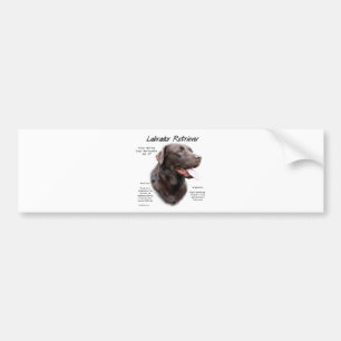 Adesivo Para Carro Design da história de labrador retriever