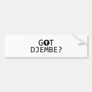 Adesivo Para Carro Design da música de DJEMBE