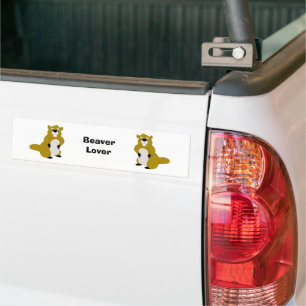Adesivo Para Carro Design de castor