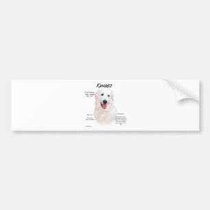 Adesivo Para Carro Design de História de Kuvasz