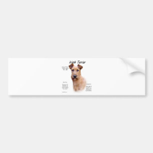 Adesivo Para Carro Design de História de Terrier irlandês
