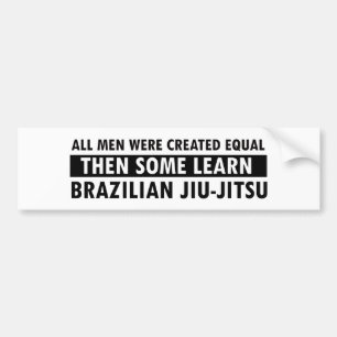 Adesivo Para Carro Design de Jiu Jitsu do brasileiro