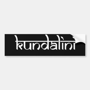 Adesivo Para Carro Design de Kundalini no estilo sânscrito