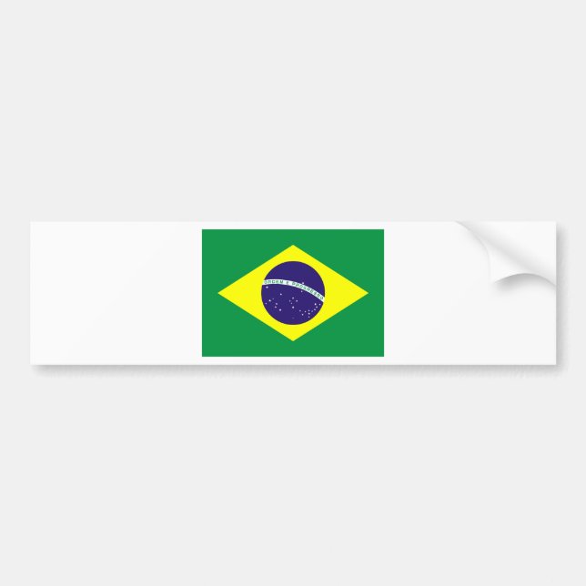 Adesivo Para Carro Design de Sinalizador Brasil (Frente)