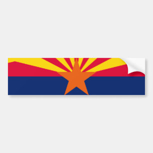 Adesivo Para Carro Design de Sinalizador do Estado da arizona