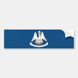 Adesivo Para Carro Design do Estado da Louisiana