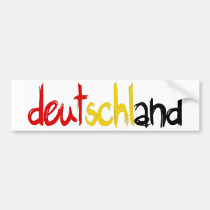 Adesivo Para Carro Design do original de Deutschand!