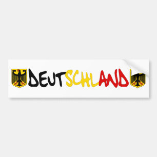 Adesivo Para Carro Design do original de Deutschand!