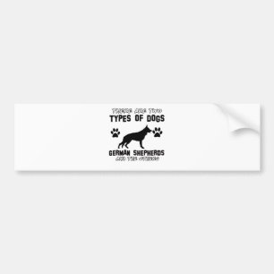 Adesivo Para Carro Design engraçado do german shepherd