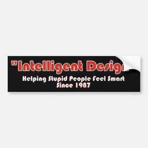 Adesivo Para Carro "Design inteligente"